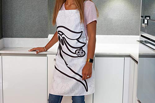 Nightmare Before Christmas Zero Apron - Halloween Kitchen Gift for Fans