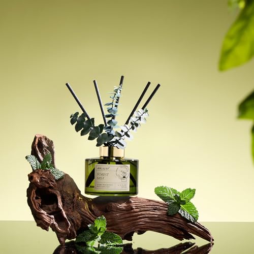 Forest Mist Reed Diffuser Set - 6.76oz Essential Oil Air Freshener Decor