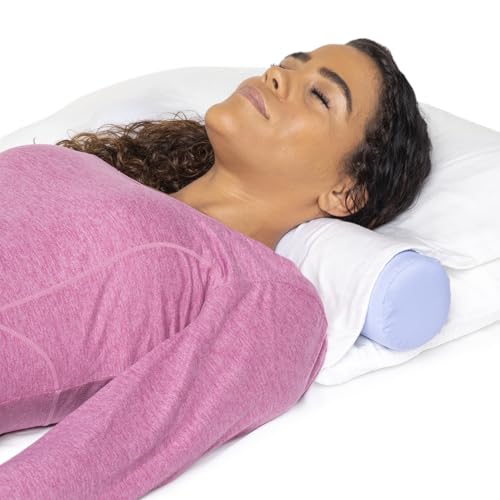 Cervical Roll Neck Support Pillow - 20" for Pain Relief & Comfort
