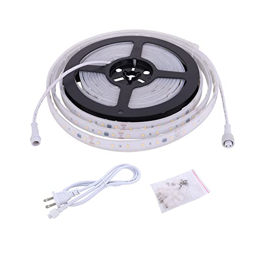 120V Waterproof Dimmable LED Rope Light 16.4ft for Under-Cabinet & Decor