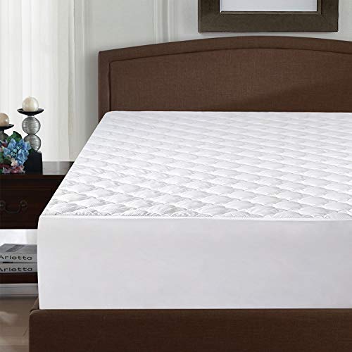 Moonsea Queen Mattress Pad - Extra Thick Quilted Topper (23" Deep Pocket)