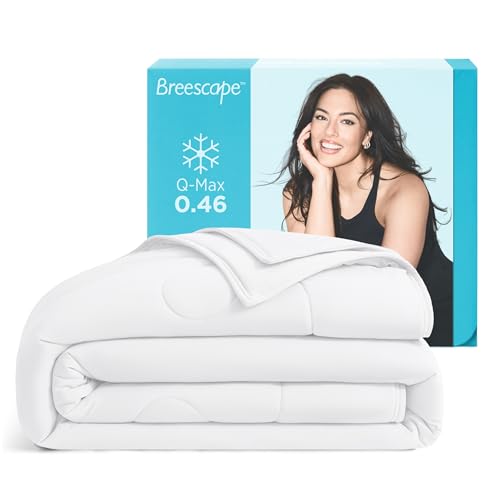 Cooling Comforter Blanket - Breathable Lightweight Summer Bedding, King Size