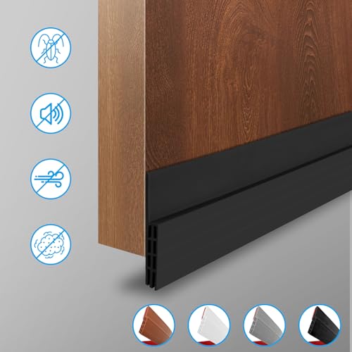 Adhesive Under Door Draft Stopper & Soundproof Weather Stripping (2" x 39")