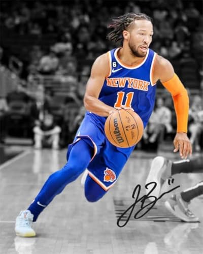 Jalen Brunson Signed Autograph Wall Art - 8x10 Sports Memorabilia Print