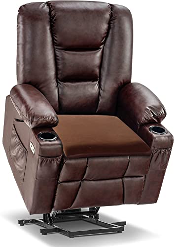 20x20x3 Inch Memory Foam Seat Cushion - Non-Slip Grey Recliner Pad