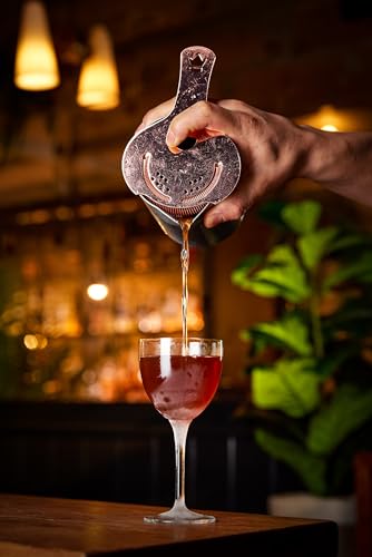 Copper Hawthorne Strainer for Cocktail Mixing - Koriko® by Cocktail Kingdom