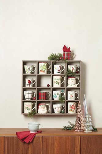 Lenox Nutcracker Mugs Set of 4 - 12 oz Christmas Dinnerware