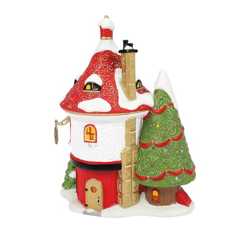 Department 56 Blingtastic Jewelers North Pole Village Lit Building – 7.72 in, Multicolor