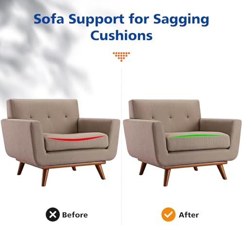 Sagging Couch Cushion Support Board - 20"x20" High-Density Foam (Set of 3)