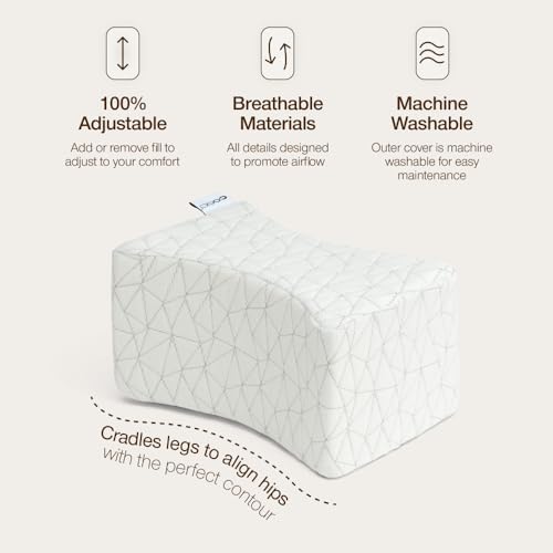 Adjustable Leg Support Pillow for Side Sleepers - Orthopedic Knee Pillow