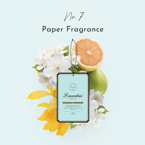 Laundrin Paper Fragrance 9-Pack - Long-Lasting Closet & Room Fresheners