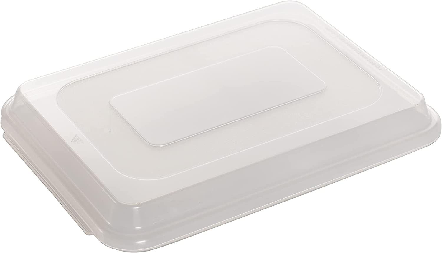 Nordic Ware Aluminum Cake Pan with Lid - Rectangular Baking Dish, 9 x 13 Inches, Silver Finish