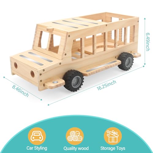 Magnetic Bus Storage Shelf for Audio Player and Figures