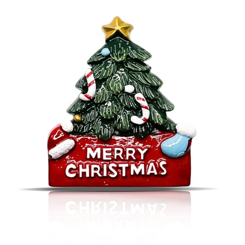 OFDNE Style13 Christmas Fridge Magnets – Cute Cane Candy Designs, 1Pcs