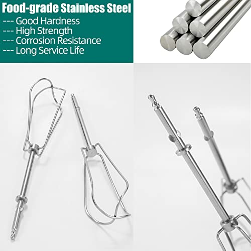 Stainless Steel Hand Mixer Beaters Replacement Set of 2