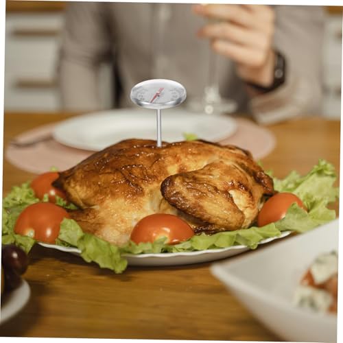 2-Piece Mechanical Car Air Conditioner Thermometer - Battery-Free Design