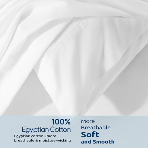 White Queen Size Cotton Duvet Cover Set 90x90 Inches with Pillow Shams