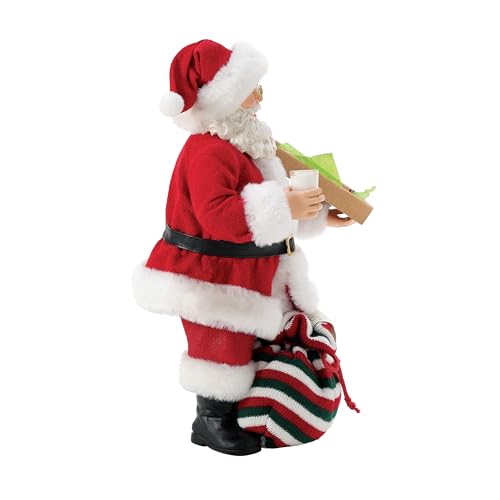 Department 56 Santa Figurine - Bon Appetit Collection, 10.5 Inch Holiday Decor