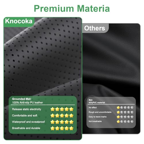 Grounding Mat for Bed - Anti-Static Earthing Pad (Queen, 60"x27")