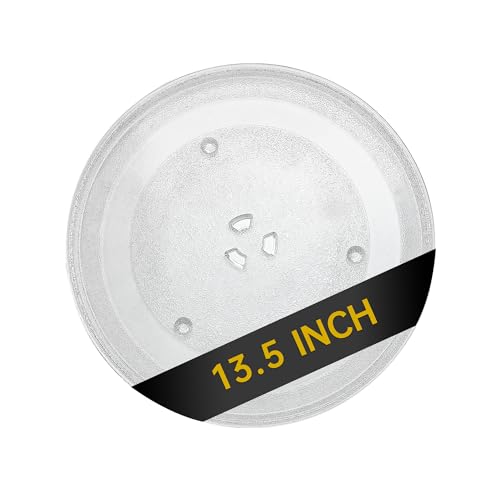 13.5-Inch Microwave Glass Turntable Plate Replacement Tray