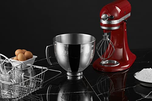 5-Quart Stainless Steel Mixer Bowl for Tilt-Head Stand Mixers