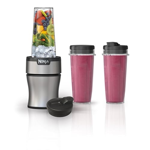 Ninja Nutri-Blender Plus Personal Blender BN301 with Three 20oz Cups and 900-Peak-Watt Motor