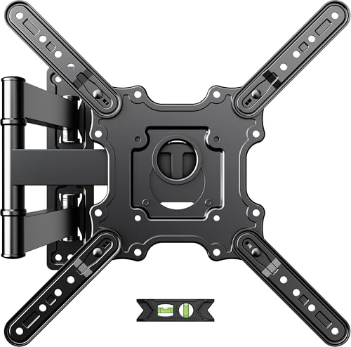 Full Motion TV Wall Mount Bracket for 26 to 60 Inch TVs, Swivel & Tilt