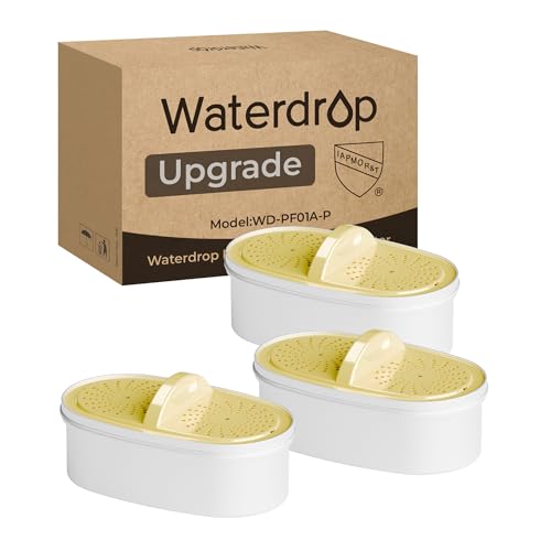Waterdrop PF01A-P Replacement Water Filter - NSF 53, 42 & 372 Certified, 3rd Variation