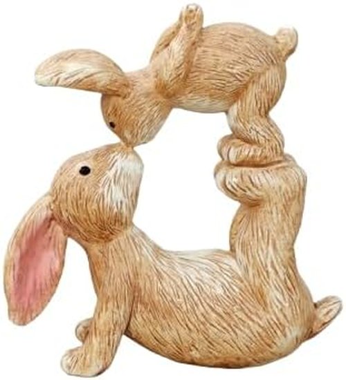 Charming Rabbit Statues - Elegant Easter Ornaments | Perfect Valentine's Day Gifts for All
