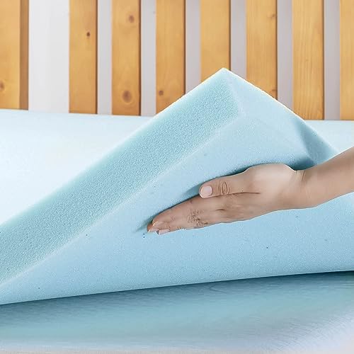 Best Price Mattress 3 Inch Ventilated Memory Foam Mattress Topper Twin XL
