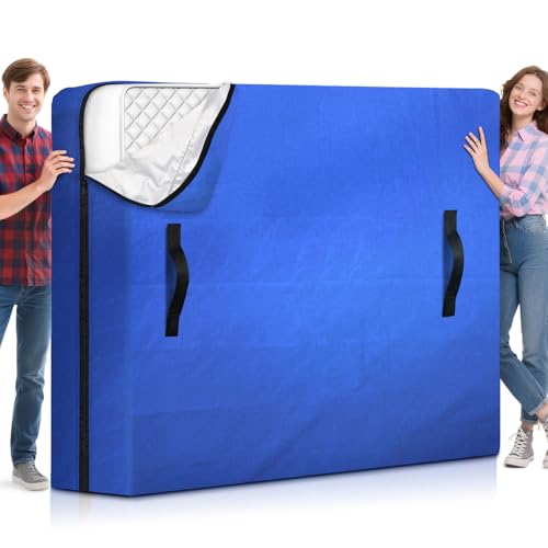 Extra Thick Waterproof Mattress Bags for Moving, Full Size 77"x57"x15"