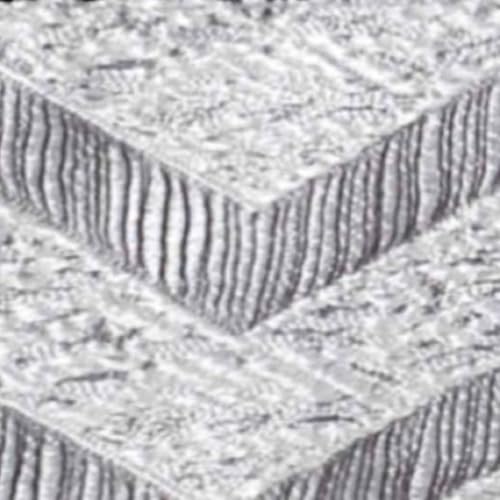 Chevron Herringbone Fingertip Towel 100% Cotton, Black & Grey 18 x 11 Inch