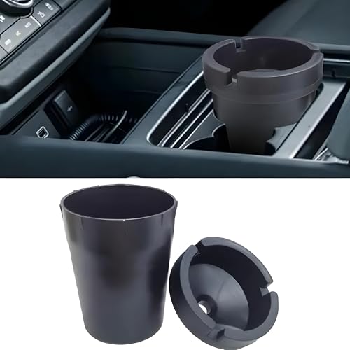 Portable Ashtray Set with Lid – Jumbo and Regular Size, Windproof Design