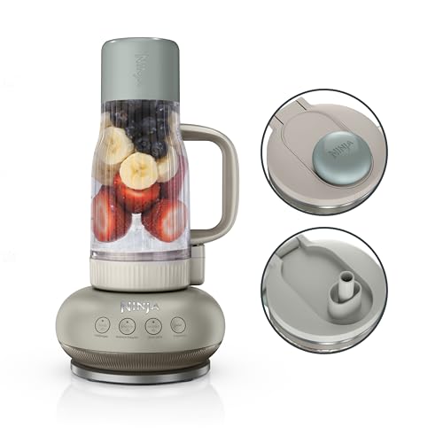 Personal Smoothie Blender with 26oz Travel Tumbler, 1200W - Stone Mint