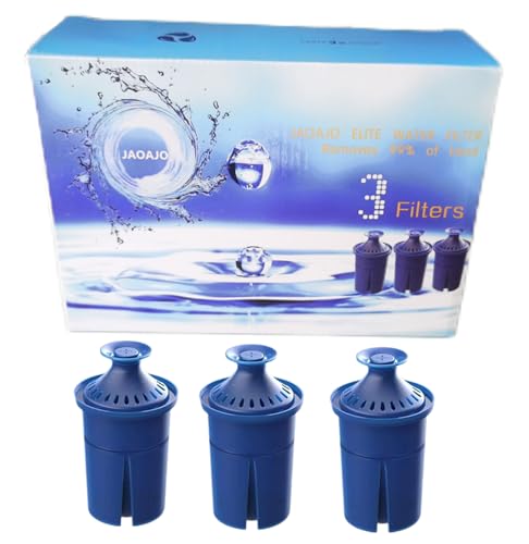 Pitcher Water Filter Replacements - NSF Certified Lead Removal, 3-Pack