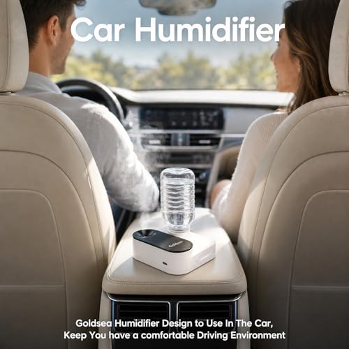 Portable Mini Humidifier for Travel Cordless Rechargeable 5000mAh