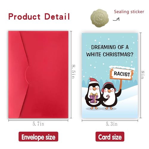 Funny Dark Humor Christmas Card