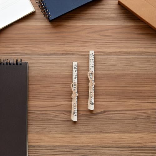 20pcs Mezuzah Scroll for Door - Mini Hebrew Blessing Paper for Home Decor