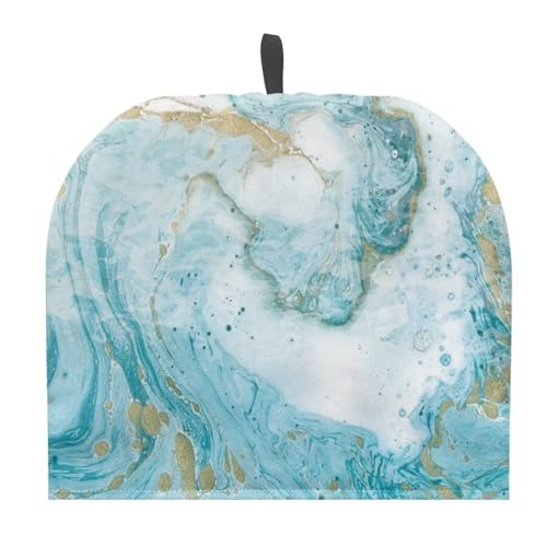 Insulated Teapot Cozy - Thermal Tea Kettle Warmer with Hanging Loop, Aqua