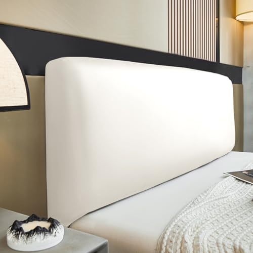 Queen King PU Leather Headboard Cover - Dust-Proof Protector