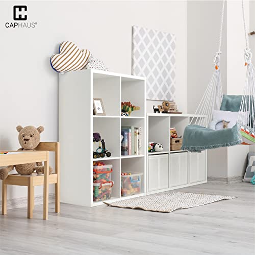 13-Inch Cube Storage Organizer Shelf, Modern Open Bookcase Divider