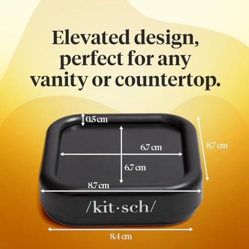 Magnetic Bobby Pin Holder - Black Hair Clip Storage Organizer