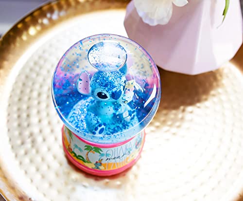 Stitch Light-Up Snow Globe 6-Inch Decorative Glitter Display Keepsake