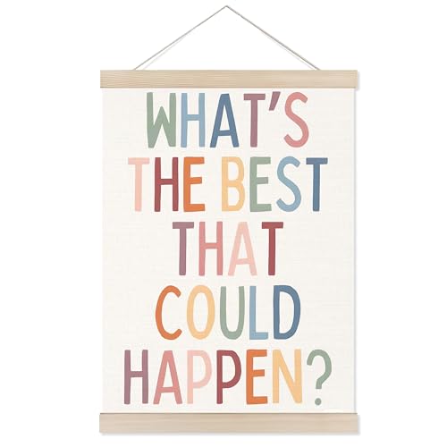 Welshower Boho Positive Affirmations Wall Art 12x16 Framed Print
