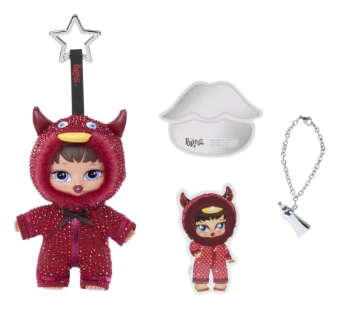 Bratziez Bling Seriez 8-Inch Plush Blind Box Collectible with Charm Clip