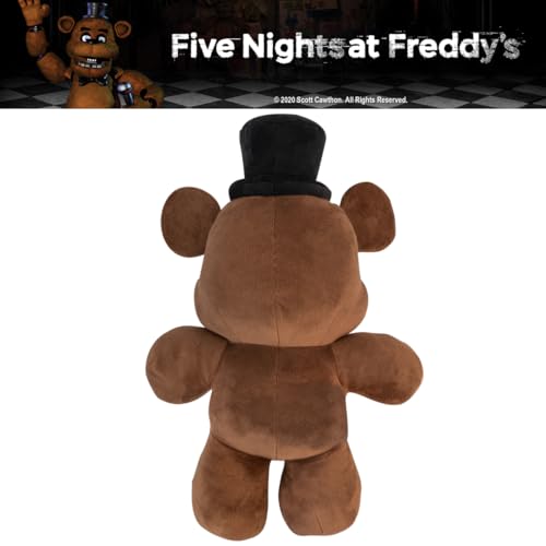 Five Nights at Freddy's Freddy Fazbear Plush Cuddle Pillow Buddy, 20"