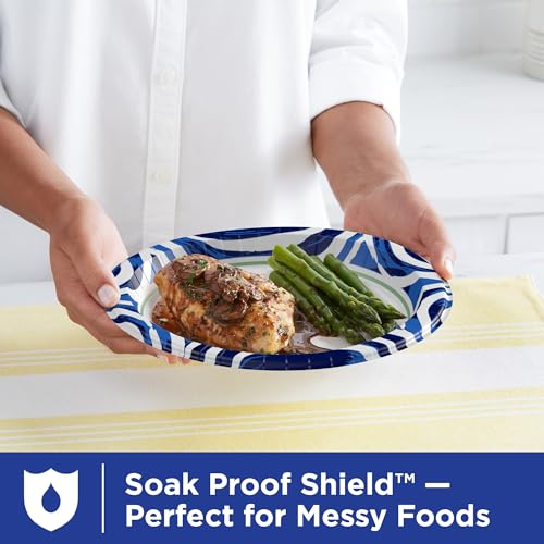 Dixie Ultra Large Paper Plates, 10 Inch, 172 Count Heavy Duty Disposable