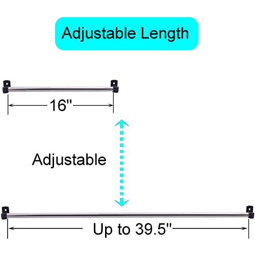 Gift Wrapping Paper Wall Mount Storage Station and Dispensing Rack for 40 Inch Rolls