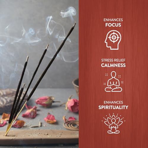 Assorted Natural Incense Sticks for Meditation and Spiritual Wellness - 6 Pack