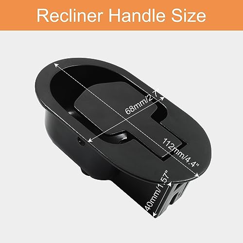 Aluminum Alloy Recliner Replacement Handle - Universal Sofa Release Lever